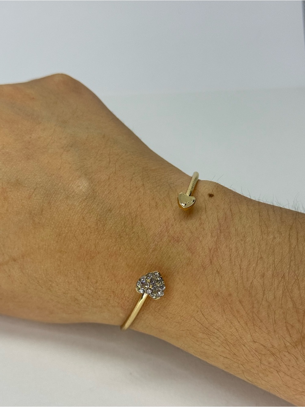 Bracelet Heart Love Simple Rhinestone - Picture 7 of 10